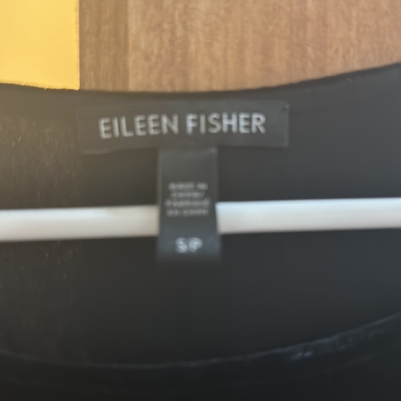 Eileen fisher velvet/silk tank top / tunic - Picture 2 of 3